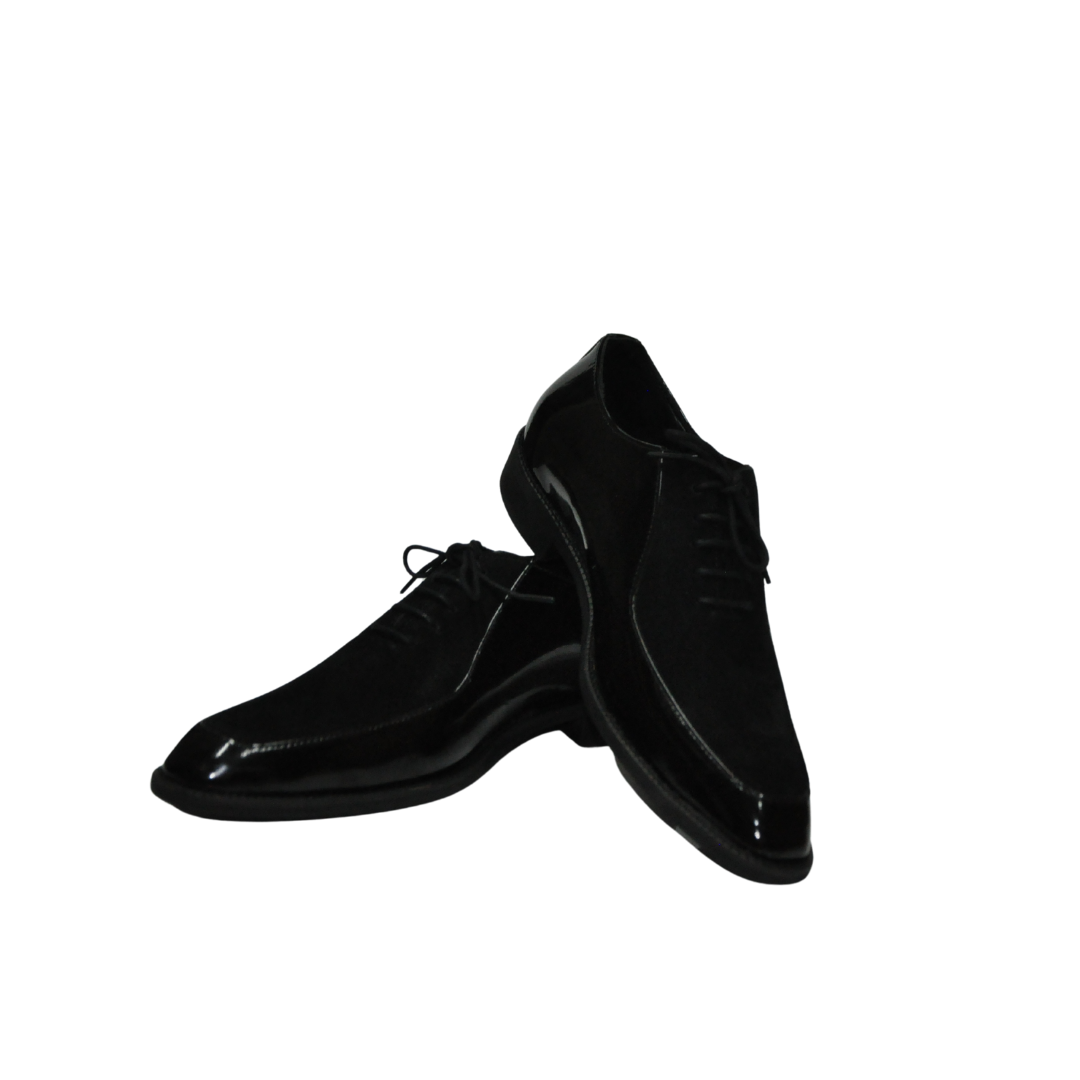 Glossy Classic Textured Oxfords