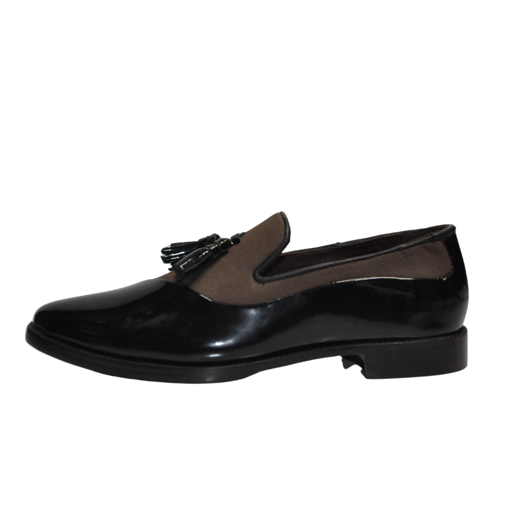 Leather Tassel Loafer
