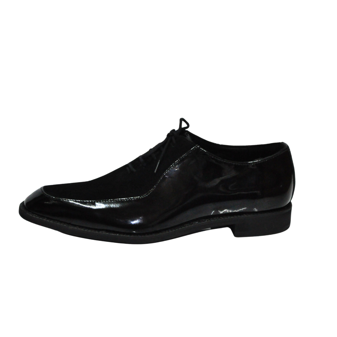 Glossy Classic Textured Oxfords