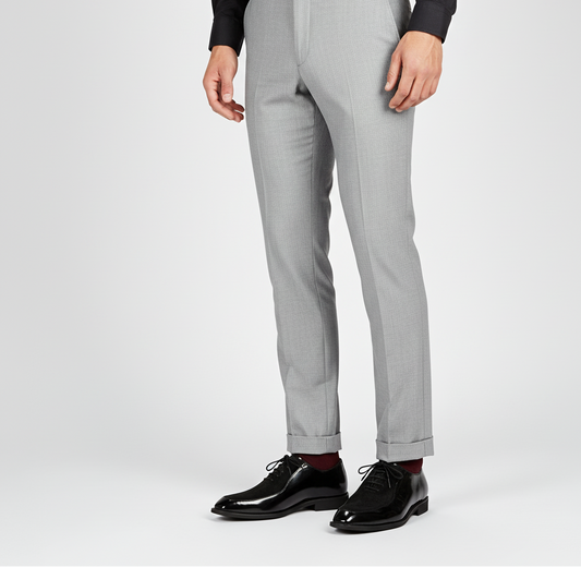 Glossy Classic Textured Oxfords