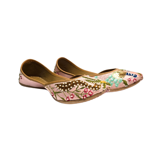 Pink Safari Jutti