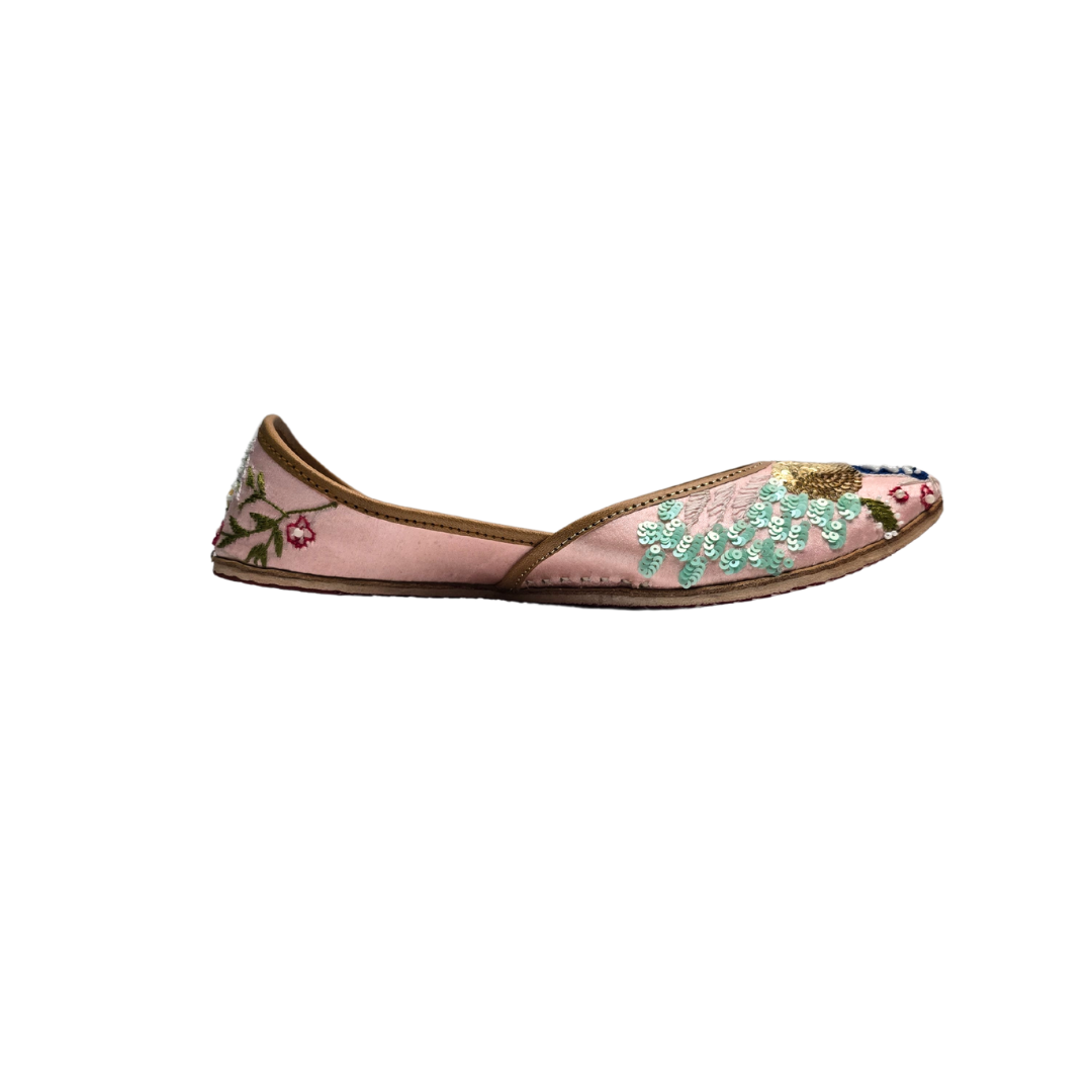 Pink Safari Jutti