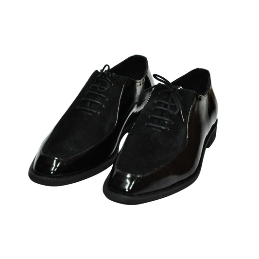 Glossy Classic Textured Oxfords