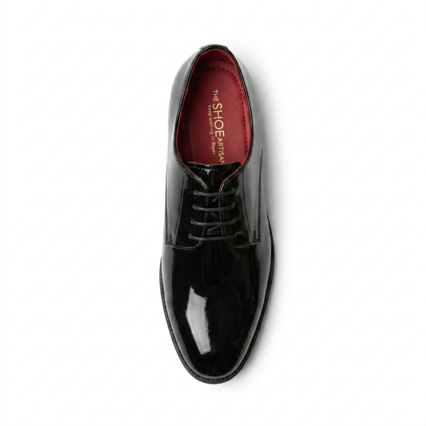 Glossy Leather Oxfords
