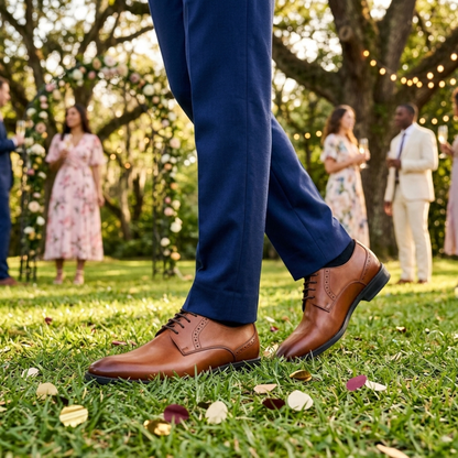 Tan Leather Oxford
