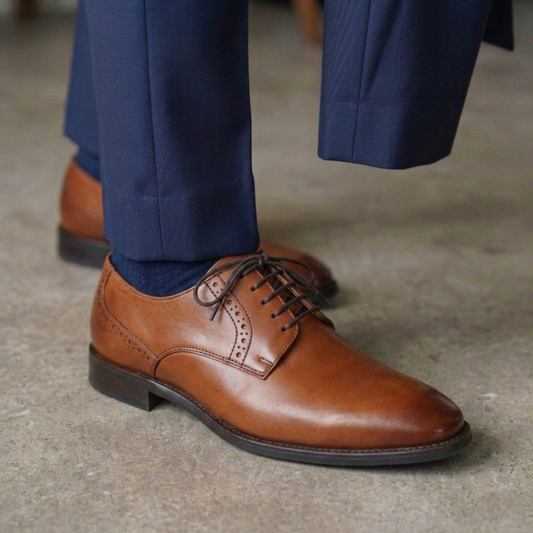 Tan Leather Oxford