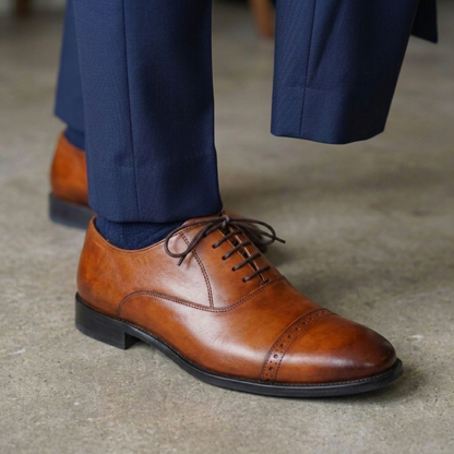 Tan Leather Brogue