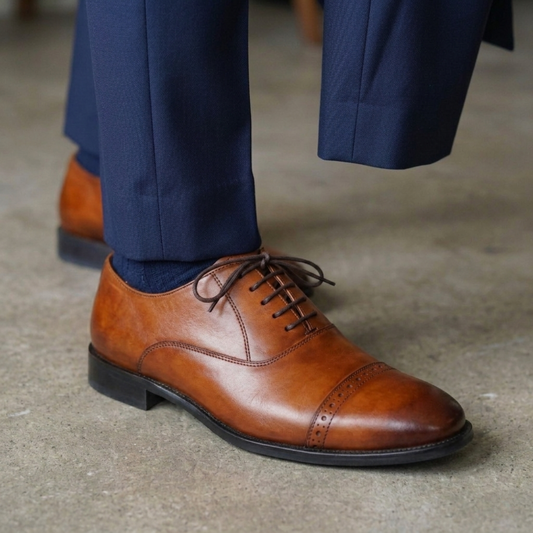 Tan Leather Brogue