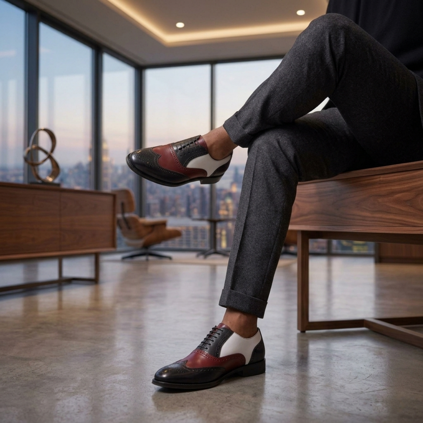 Triple Tone Brogues