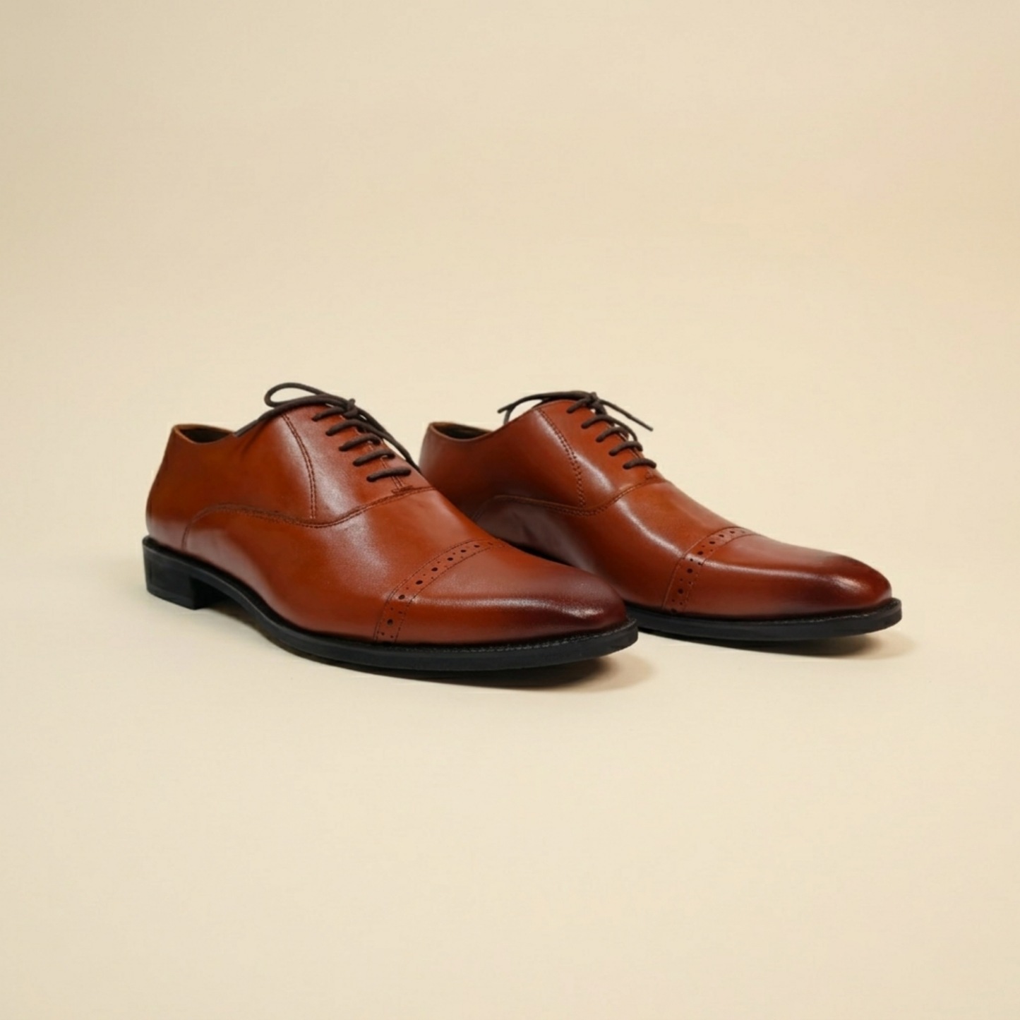 Tan Leather Brogue
