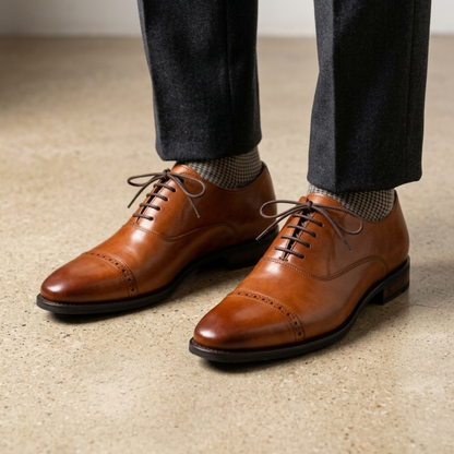 Tan Leather Brogue