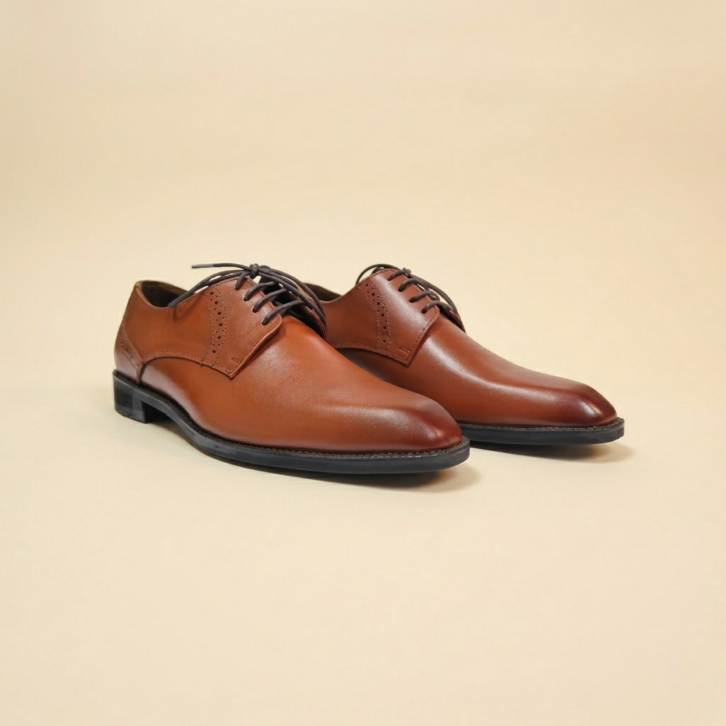 Tan Leather Oxford
