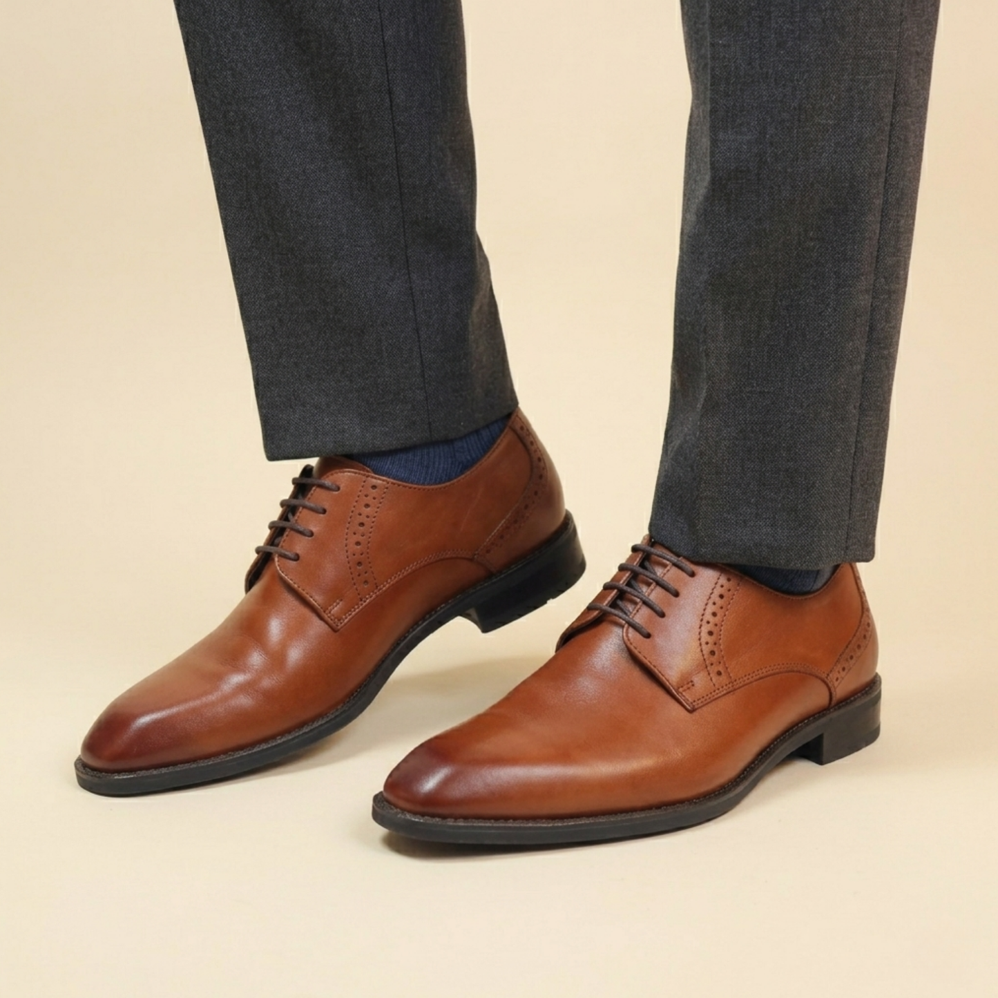 Tan Leather Oxford
