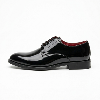 Glossy Leather Oxfords
